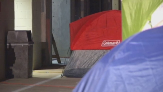Early Wednesday morning parents in Coppell started camping out in hopes of getting their kids a spot in New Tech High School. They'll camp out until Saturday at 8 a.m.