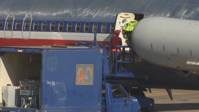 American Airlines has contracted with a third party company to clean its airplanes, but now there are concerns about the employees' credentials and security at Dallas-Fort Worth International Airport.