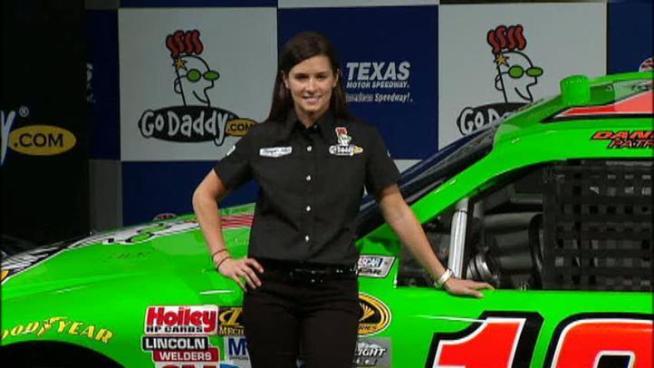 Danica Patrick says she's excited for her Sprint Cup debut in February.