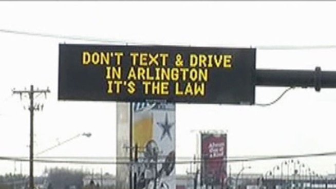 Some Texas lawmakers are pushing for a statewide ban on texting while driving.