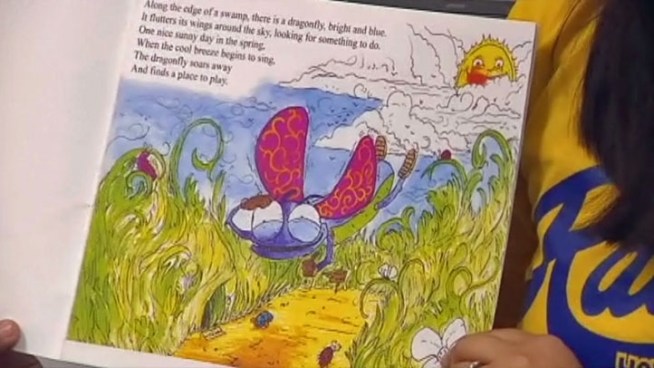 Third grade teacher Pia Pulido's dream of becoming an author began when she was a third grader. She's the author of The Blue Dragonfly, the first in a six-book series. She says she couldn't have done it without the support of her students at Holy Family of Nazareth School and her husband.