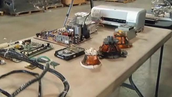 Earth Day has come and gone, but John Doyle with Universal Recycling hopes people remember instead of tossing out old electronics that you can recycle anything with a plug.