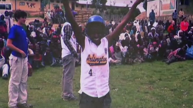 A little league group joined an Arlington family in taking America's national past-time to an impoverished village in Ethiopia.