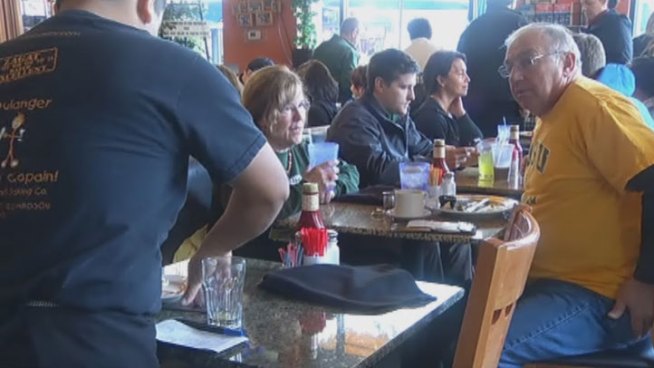 Collin County cities are benefiting from the as many as 20,000 fans heading to Frisco for the NCAA Division I Football Championship Saturday.