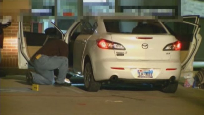 Police in Flower Mound are searching for a killer who gunned down 54-year-old Darnell Lamont White outside Donut Plaza at Flower Mound and Garden Ridge Roads at about 10:45 p.m. Tuesday.