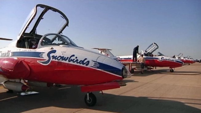 The Alliance Air Show this weekend features the Royal Canadian Air Force's Snowbirds, the air show is free but you do have to pay for parking