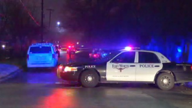 One man is dead after an officer-involved shooting in the 3100 block of N. Pecan Street in Fort Worth Saturday night.