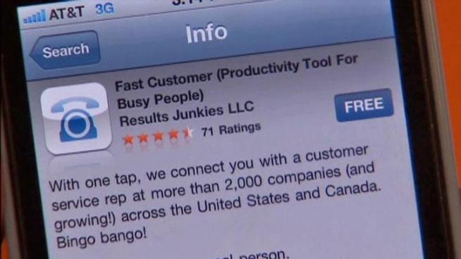 Fast Customer is a free app for iPhones and Android phones that vows to help customers skip the hold process and talk to a real customer service rep for more than 2,500 companies.