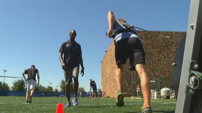 Young athletes are flocking to the Michael Johnson Performance Center in McKinney order to train to be good enough for the Olympics.