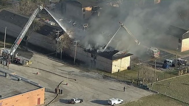 Six units were lost and 8 units damaged after a kitchen fire at Clayton's Mark Apartments in Grand Prairie Tuesday.