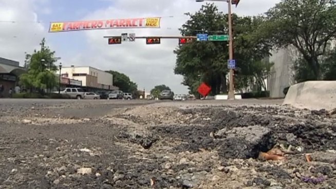 Major road construction along Main Street in Grand Prairie, ahead of the completion of State Highway 161's completion, is causing headaches for people who live and work along the construction zone.