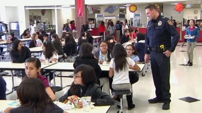 Police in Grand Prairie will be at every school every day in an effort to keep students safe, it's a plan implemented after the shootings at Sandy Hook Elementary last month.
