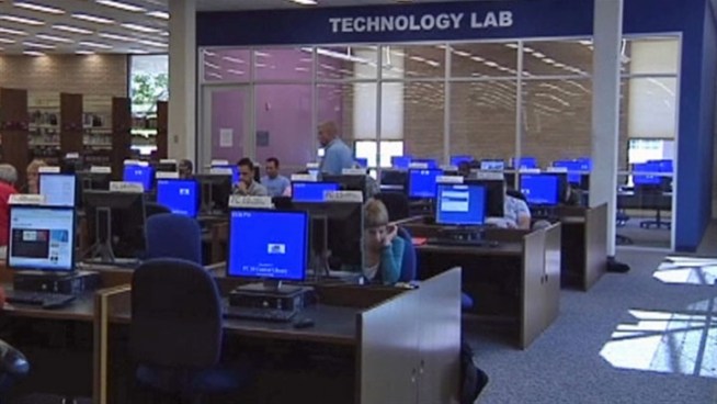 Renovations that included a new technology center, totaling $480,000 are complete at the Central Library in Garland.
