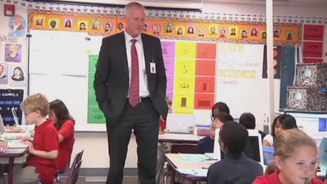The Garland Independent School District has a new superintendent and Dr. Bob Morrison is making the rounds in the district.