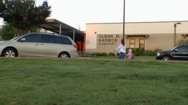 Two men are still in the hospital after a shooting that happened at the Glenn Harmon Elementary School playground in Arlington Tuesday night.