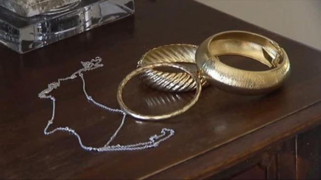 Several homes have been the target of gold thieves.