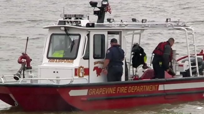 Rescue crews took to Grapevine Lake Thursday to test their skills at a lake rescue, the scenario helps them prepare for the real thing.