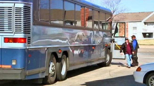 Greyhound bus lines will no longer be running in Garland, customers will have to catch the bus in Dallas or Mesquite starting Tuesday.
