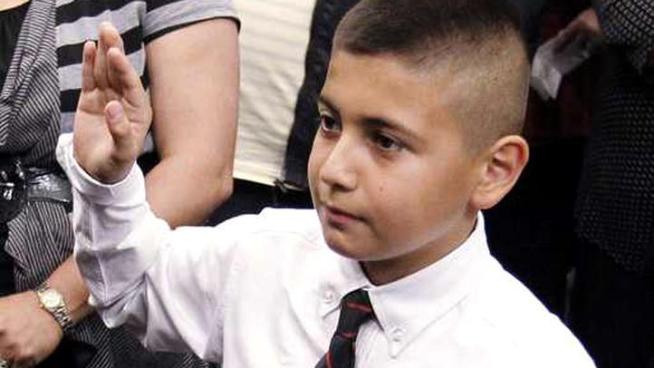 Ten-year-old Henry Nava III legally changed his name in his father's memory, saying it's something his dad would have wanted him to do.