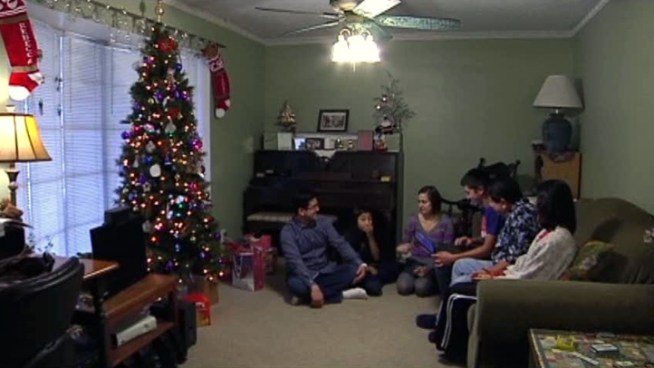 An Irving man who makes a difference in countries around the world is home for the holidays this year.