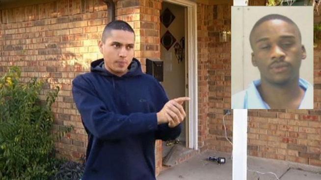 Dallas police say a homeowner shot a burglar in the shoulder during a home invasion-style robbery attempt.