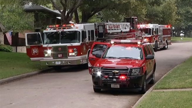 Emergency officials say three renovation workers have suffered significant burns in a fire at a home in the 6800 block of Hyde Park Drive in Northeast Dallas.