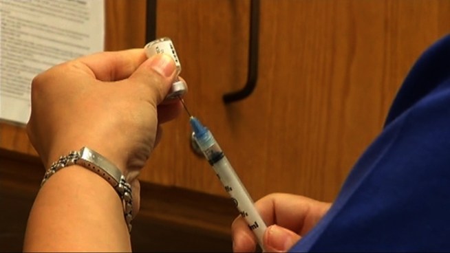 Parents are rushing to get their children immunized before the start of school.