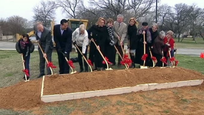 The City of Irving broke ground on a new library at Schulz Drive and Second Street. It's part of the city's effort to make sure every resident lives within four miles of the library.