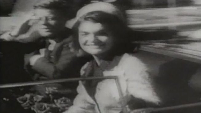 Dallas Mayor Mike Rawlings announced the city's plans to commemorate 50 years since the assassination of President John F. Kennedy as his motorcade passed through Dealey Plaza in downtown Dallas.