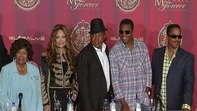Plans for a new tribute concert honoring Michael Jackson were announced Monday by his mother and four of his siblings, but others in the family oppose the timing of the show.