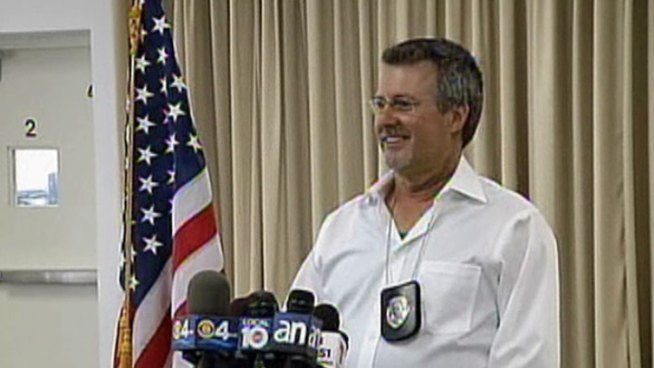 After being stabbed multiple times by Alberto Morales, Miami-Dade police officer Jaime Pardinas, is home and thankful to those that helped save him and catch Morales.