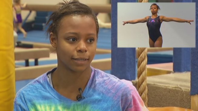 Kennedy Baker, 16, is one of just 15 women in the country who qualified for this year's U.S. Olympic Trials gymnastics. She's trying to win a place on Team USA at the London Olympics.