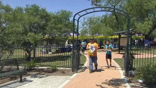 Hundreds of Grand Prairie students celebrated Arbor Day by taking their classroom outside to the Kirby Creek Nature Center.
