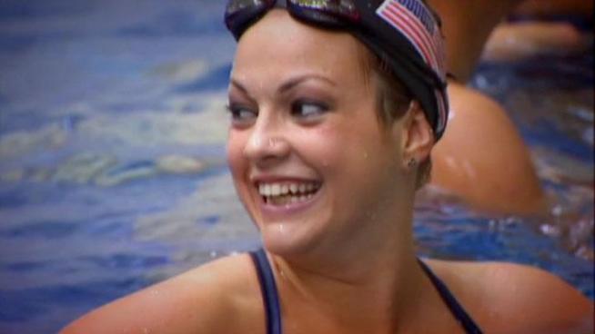 Mary Killman's synchronized swimming career began in Irving, but years later it could take her to the Olympic stage in London.