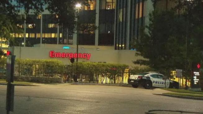 Police say a Dallas-area man has committed suicide after shooting his wife in the chest and driving her to a hospital. The couple's neighbors Reginald Davis and Juanita Baldwin are in shock.