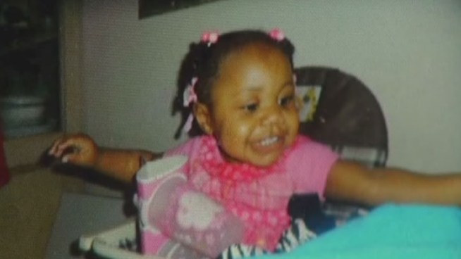 Family members went to court Tuesday to fight to get 1-year-old Moriah Busby out of foster care and back with family members after police say her mother cut her throat.