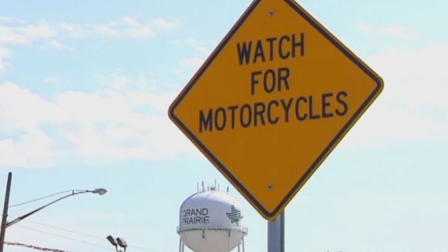 An insurance company is acting out to prevent motorcycle accidents from happening at major intersections.