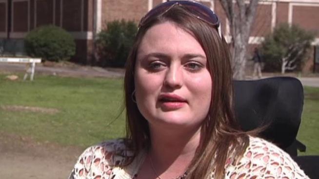 Skylar Conover, a senior at the University of North Texas is vying for the title of Ms. Wheelchair Texas and using her disability to inspire others.