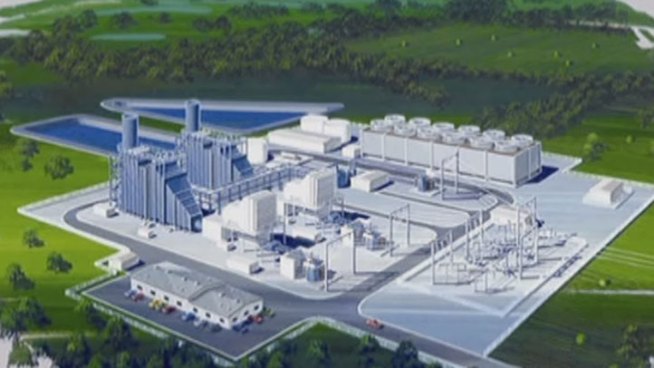 A low emissions, quick-start power plant is under construction in Sherman. Once finished in 2014, the facility could serve up to 750,000 households.