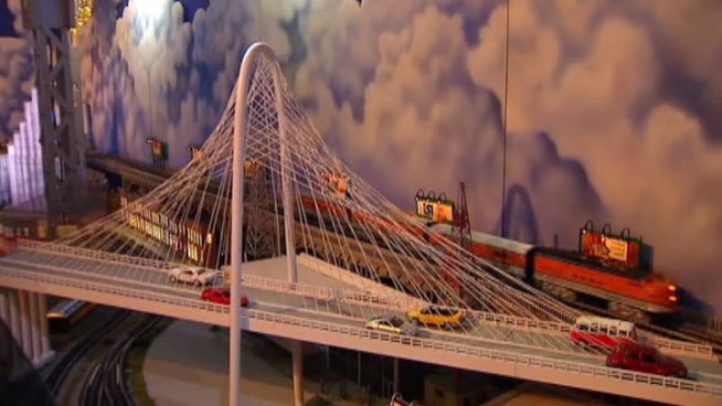 Sunday was the last day to see The Trains at NorthPark. It's the 25th anniversary of the attraction, proceeds from ticket sales benefit the Ronald McDonald House of Dallas.