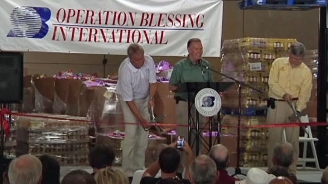 Operation Blessing Internationa, one of the largest charities in America, is opening a new distribution center near Post and Paddock Road and S.H. 360 in Grand Prairie.