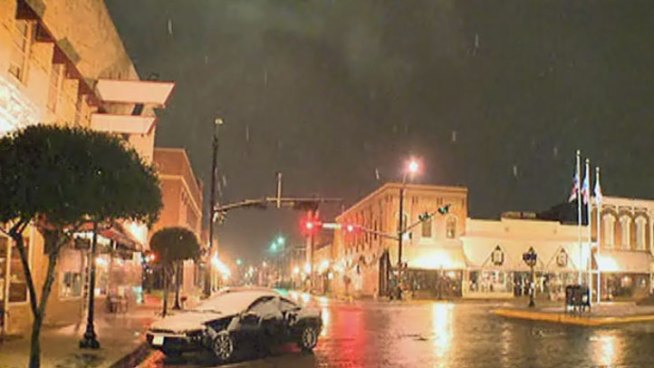 NBC 5 had team coverage of the winter weather Sunday that was all but gone by Monday morning.