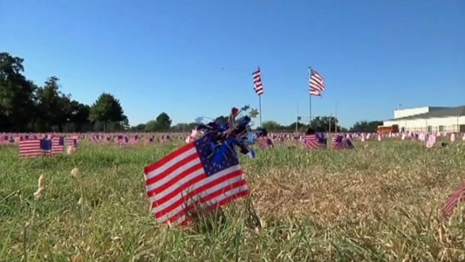 The students at Founders Classical Academy in Lewisville honored the victims of the September 11th terrorist attacks in a patriotic way.