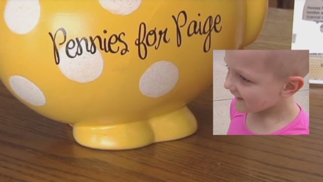Paige Boutilier is the inspiration for Pennies for Paige, a non-profit group in Flower Mound that is helping families financially and emotionally.
