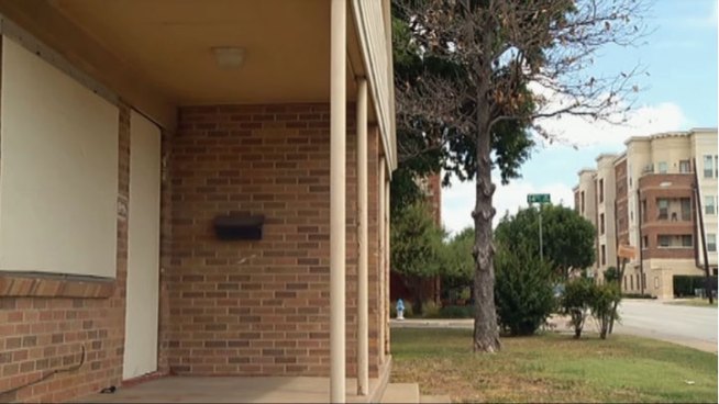 Abandoned low-income housing site to be demolished for a new condo project in the works for moderate-income families in Plano.