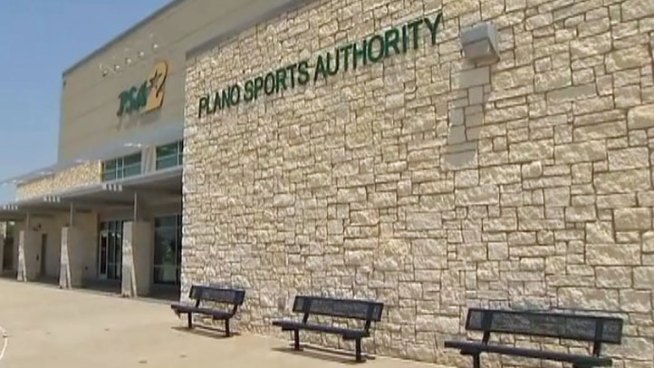 Plano police say an 18-year-old man was viciously attacked while trying to defend two girls holding hands as they left the Plano Sports Authority.