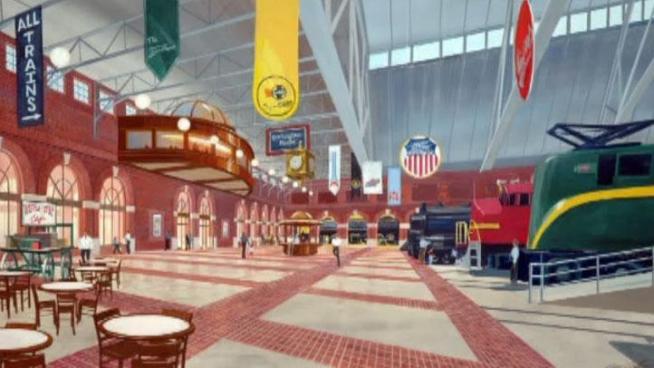 The Museum of the American Railroad is beginning its move from its old home in Dallas up the railroad line to Frisco.