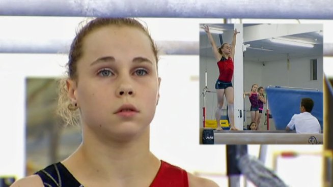 Gymnast Rebecca Bross is finally getting her shot at Olympic gold, her coach at WOGA, Valeri Liukin,  is getting her ready for the London Games.