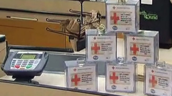 NBC 5 and Kroger are teaming up to take donations for the American Red Cross' Hurricane Sandy relief efforts.