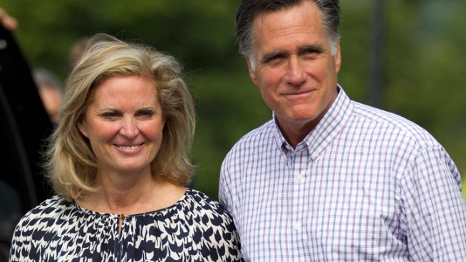 Republicans are hoping the weather won't completely steal the show as Mitt Romney tries to make his case that he can do a better job than President Obama.